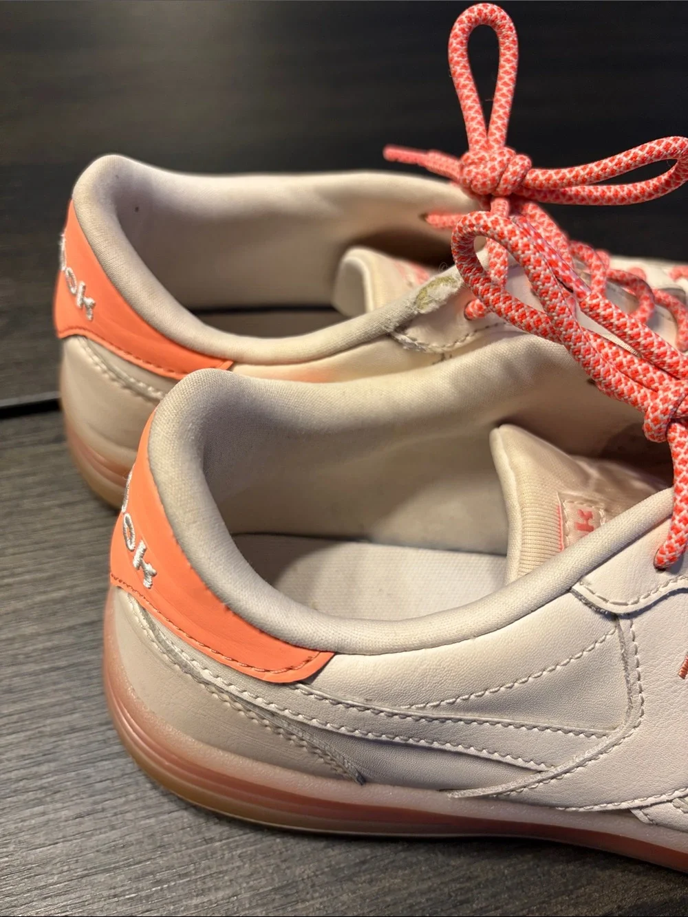 Reebok Club C Legacy “Chalk/Aura Orange” (Style Code H68008)